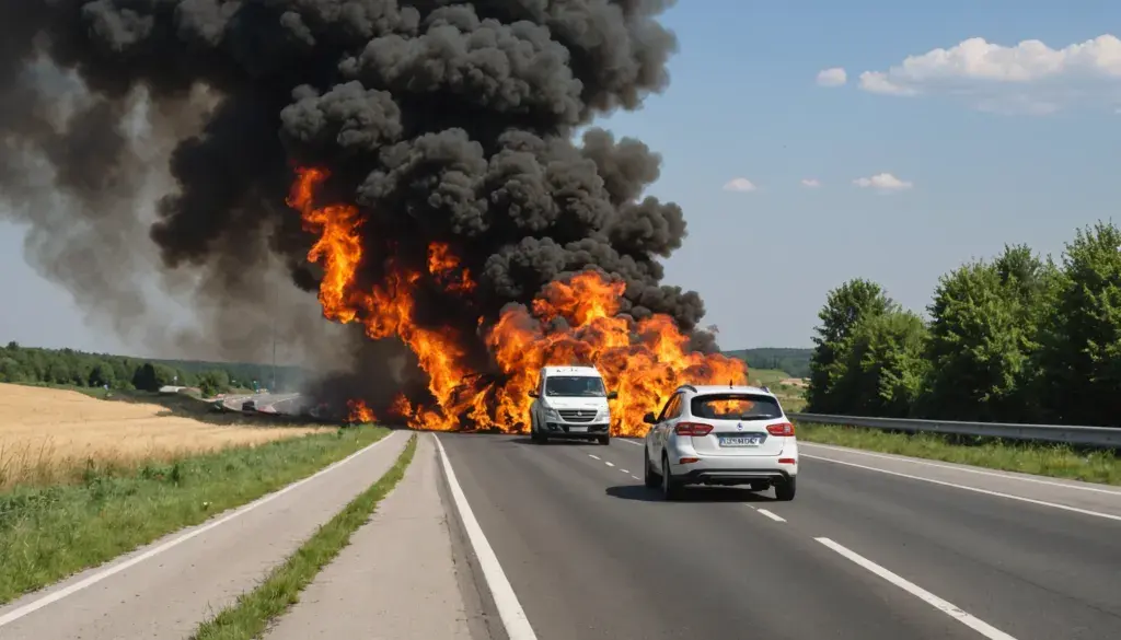 Preocupări privind Siguranța pe Autostrăzi: Incendiile Modelează Conștientizarea Călătoriilor în România