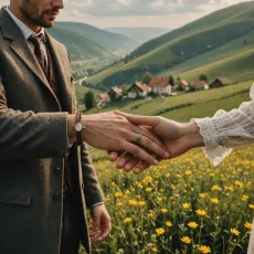 Imagini Romantice cu Mâini Unite: Fotografiile Reflectă Conexiunile Emoționale ale României